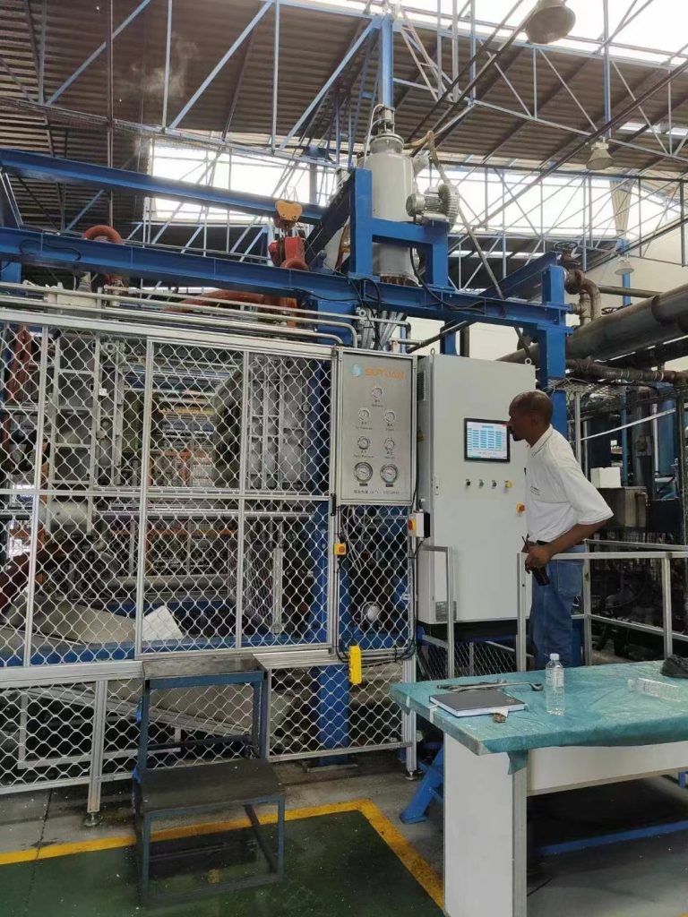EPS Shape Moulding Machine Client Case in South Africa